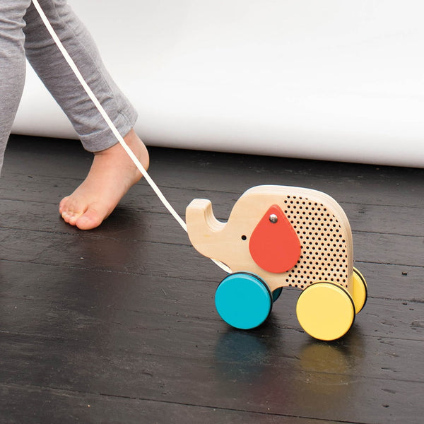 Elephant Wooden Pull Toy