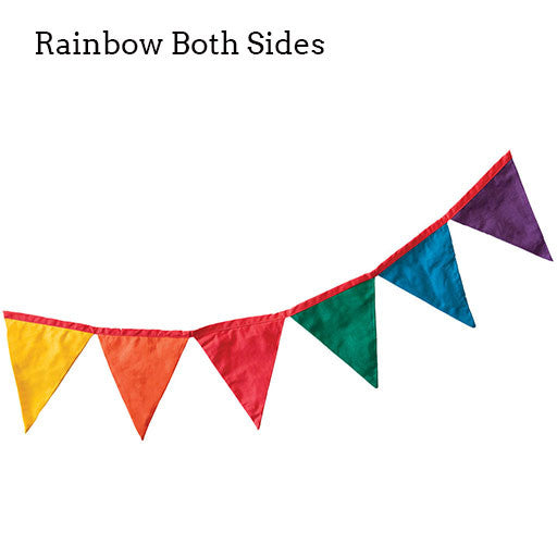 Reversible Fabric Bunting Flags