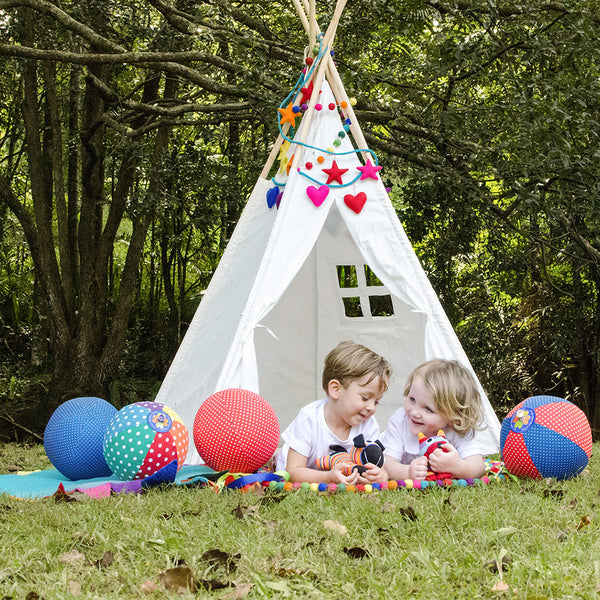 5ft Teepee used outdoors available at The Hera Collective